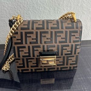 Fendi Kan U Small
Brown leather mini-bag women handbag